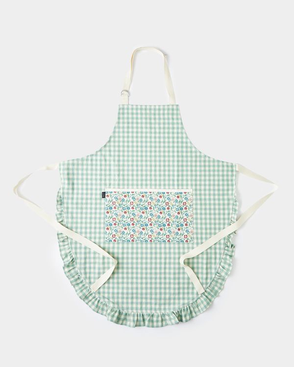 Carolyn Donnelly Eclectic Gingham Frill Apron