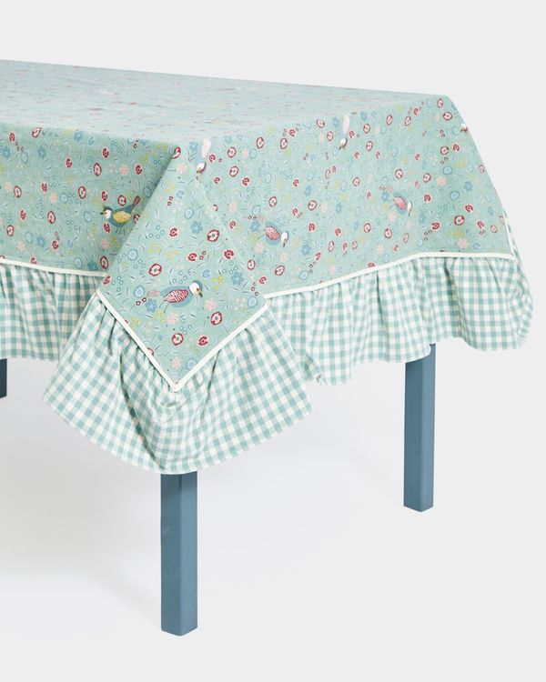 Carolyn Donnelly Eclectic Ditsy Frill Tablecloth