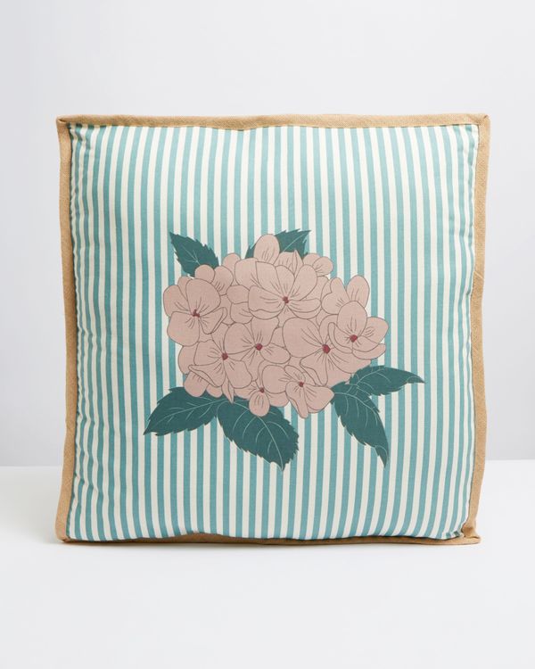Carolyn Donnelly Eclectic Jute Box Cushion