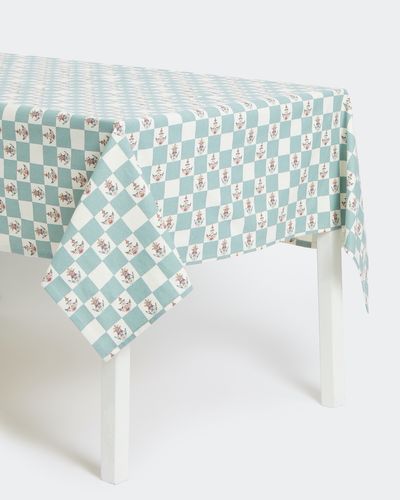 Carolyn Donnelly Eclectic Check Tablecloth