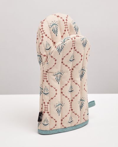 Carolyn Donnelly Eclectic Printed Gauntlet Oven Glove