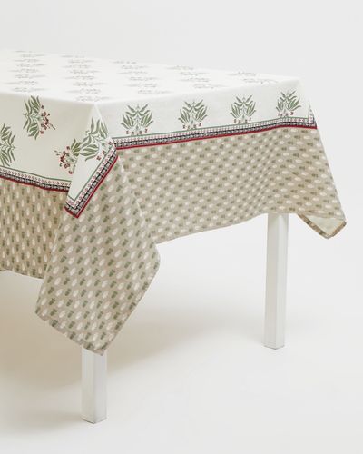 Carolyn Donnelly Eclectic Floral Print Tablecloth