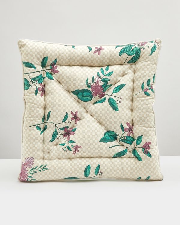 Carolyn Donnelly Eclectic Botanical Seat Pad