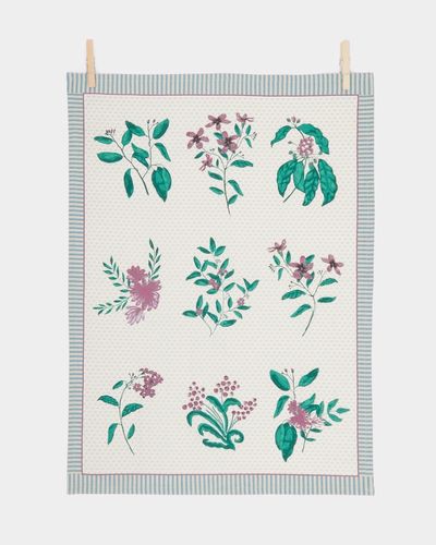 Carolyn Donnelly Eclectic Botanical Tea Towel