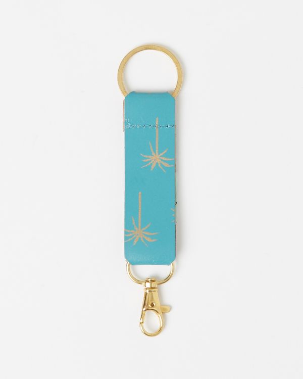 Carolyn Donnelly Eclectic Leather Key Chain