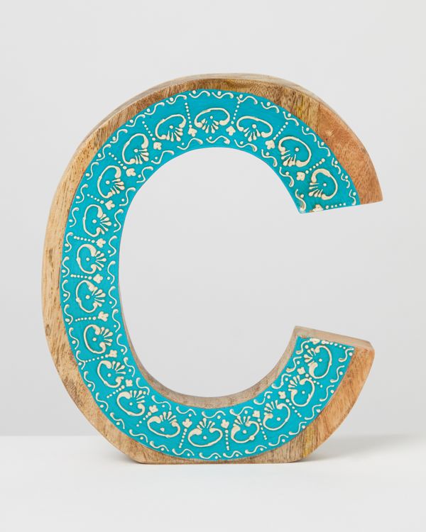 Carolyn Donnelly Eclectic Alphabet Hanging Letter