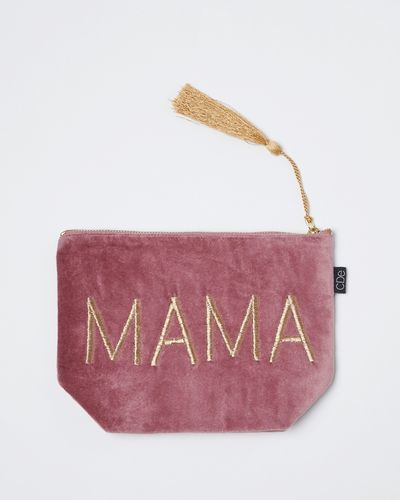 Carolyn Donnelly Eclectic Mama Velvet Pouch thumbnail