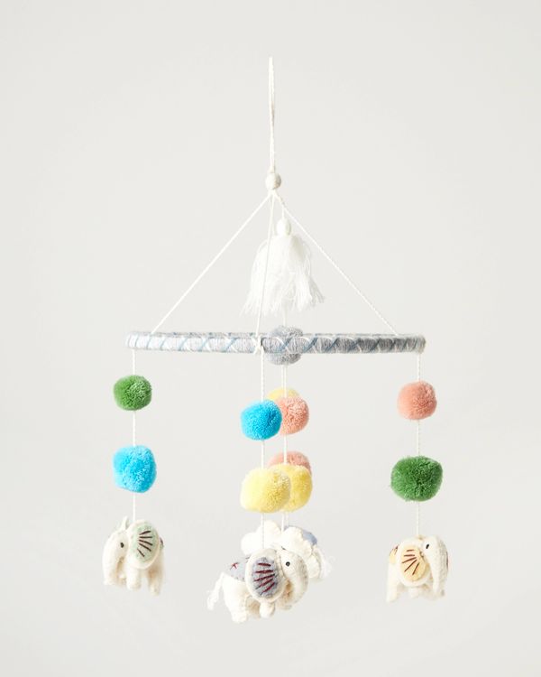 Carolyn Donnelly Eclectic Felt Baby Mobile
