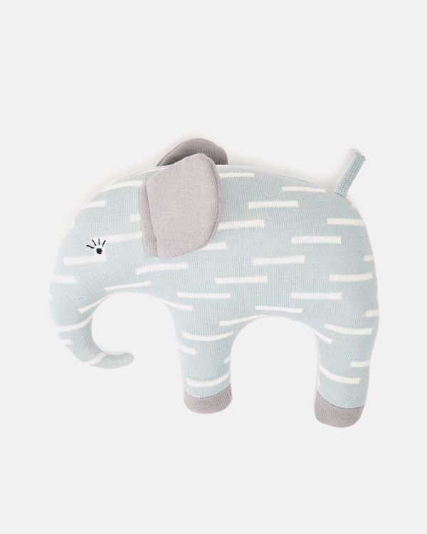 Carolyn Donnelly Eclectic Knitted Elephant Toy