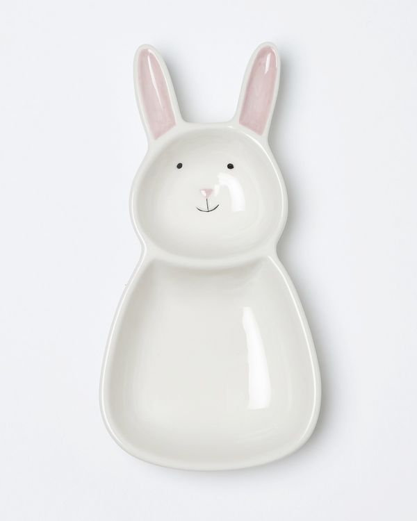 Carolyn Donnelly Eclectic Bunny Ceramic Baby Bowl
