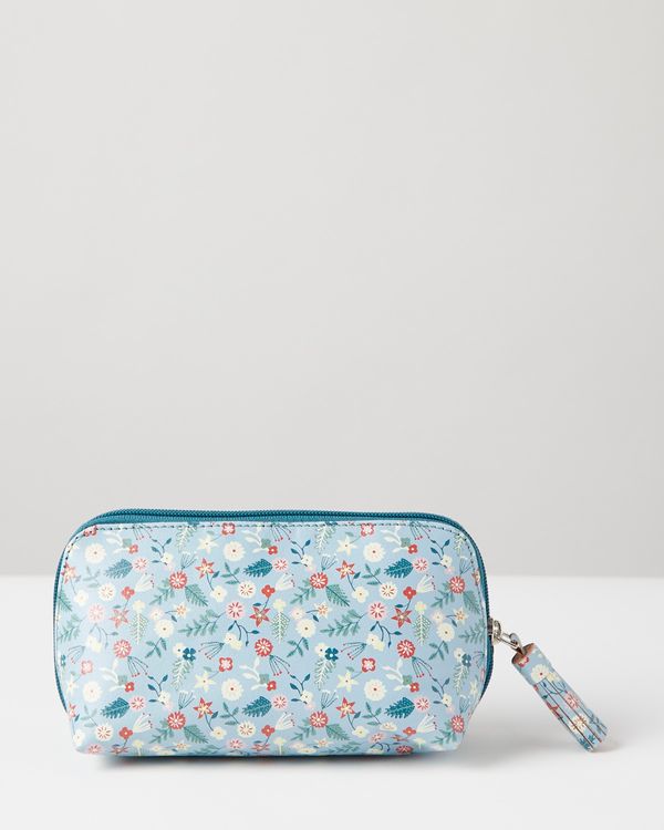 Carolyn Donnelly Eclectic Printed Recycled Leather Pouch