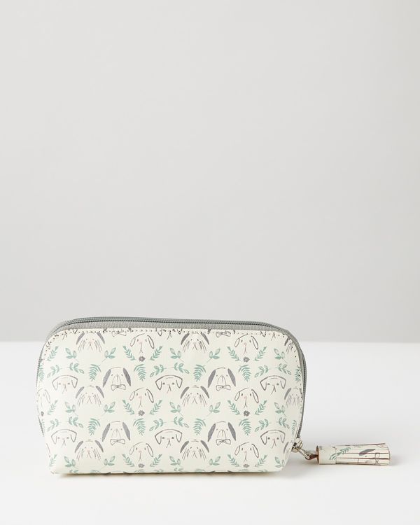 Carolyn Donnelly Eclectic Printed Recycled Leather Pouch