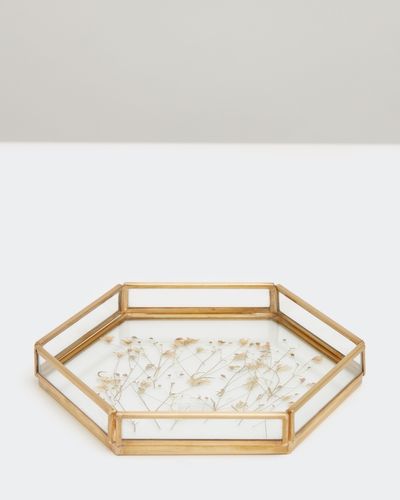 Carolyn Donnelly Eclectic Dried Flowers Tray