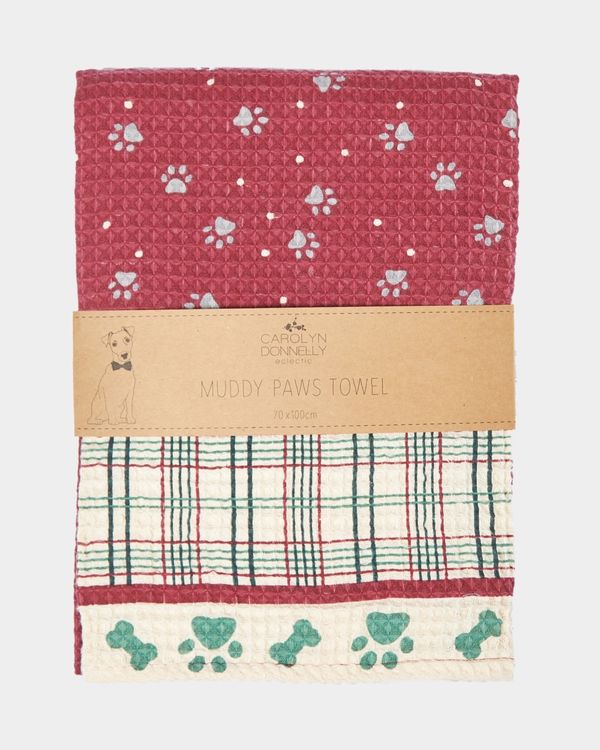 Carolyn Donnelly Eclectic Muddy Paws Towel