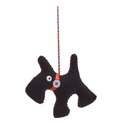 Carolyn Donnelly Eclectic Scottie Dog In Felt thumbnail