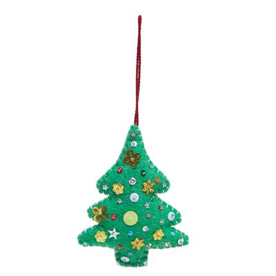 Carolyn Donnelly Eclectic Sequin Felt Tree thumbnail