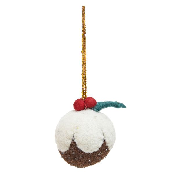 Carolyn Donnelly Eclectic Felt Beaded Pudding
