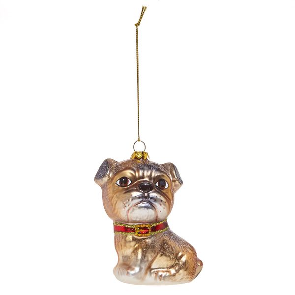 Carolyn Donnelly Eclectic Pug Decoration 