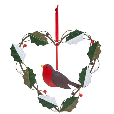 Carolyn Donnelly Eclectic Robin Wreath thumbnail