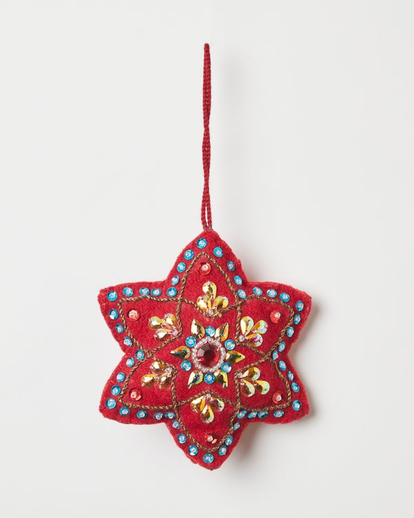 Carolyn Donnelly Eclectic Sequin Snowflake