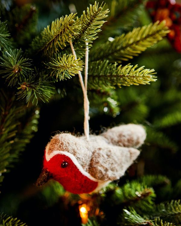 Dunnes Stores | Multi Carolyn Donnelly Eclectic Felt Robin Decoration