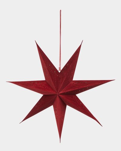 Carolyn Donnelly Eclectic Flocked Paper Star