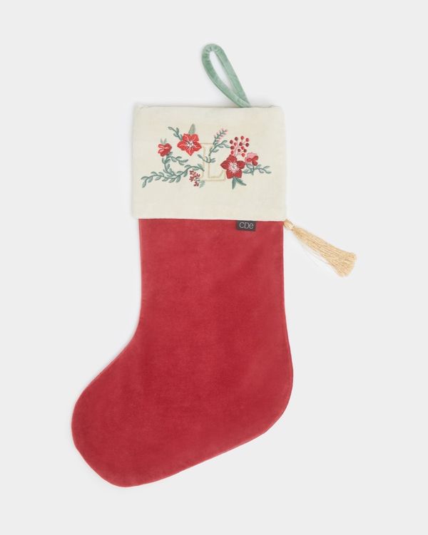 Carolyn Donnelly Eclectic Alphabet Stocking