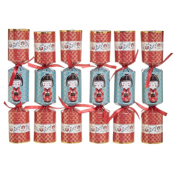 Carolyn Donnelly Eclectic Christmas Crackers - Pack Of 6