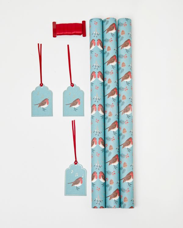 Carolyn Donnelly Eclectic Christmas Wrapping Paper Set