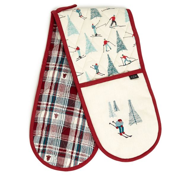 Carolyn Donnelly Eclectic Festive Double Oven Glove