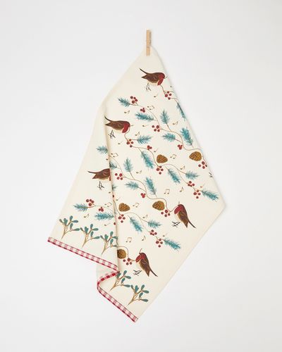 Carolyn Donnelly Eclectic Festive Flat Weave Teatowels thumbnail