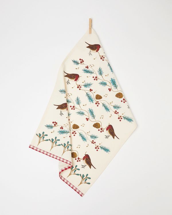 Carolyn Donnelly Eclectic Festive Flat Weave Teatowels
