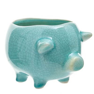 Carolyn Donnelly Eclectic Pig Planter thumbnail