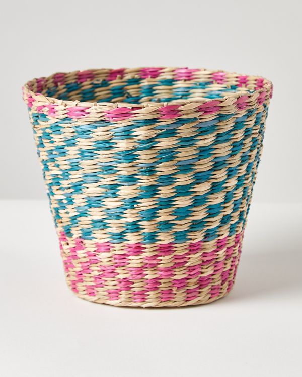 Carolyn Donnelly Eclectic Seagrass Basket