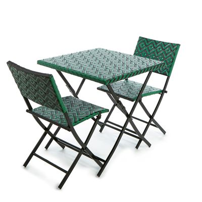 Carolyn Donnelly Eclectic Woven Bistro Set thumbnail