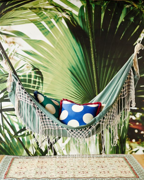 Carolyn Donnelly Eclectic Hammock With Fringe