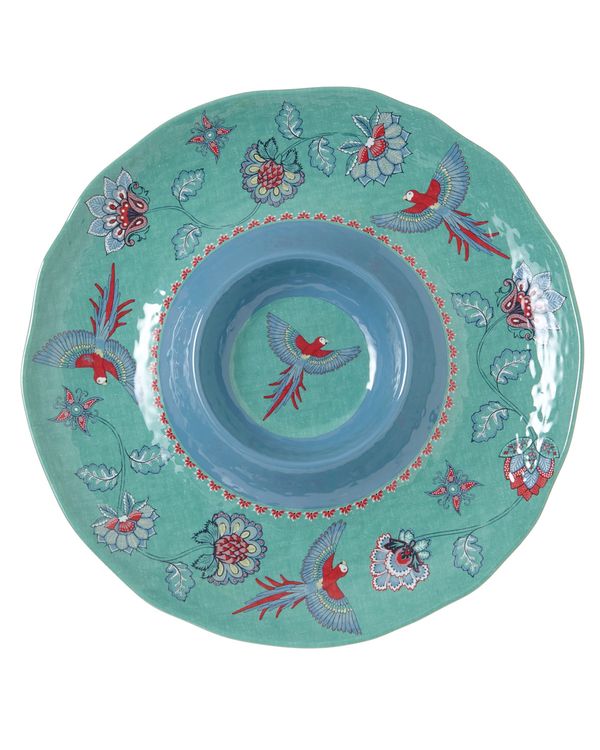 Carolyn Donnelly Eclectic Paradise Melamine Dip Platter