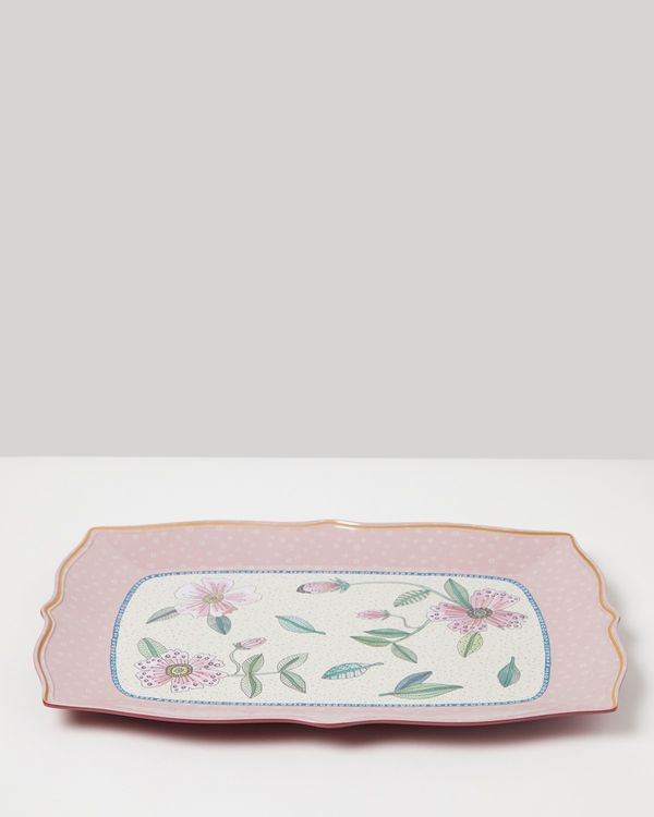 Carolyn Donnelly Eclectic Scalloped Serving Platter