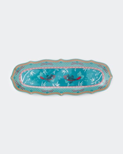 Carolyn Donnelly Eclectic Scallop Melamine Sandwich Plate