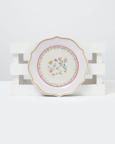 Carolyn Donnelly Eclectic Scalloped Melamine Side Plate thumbnail