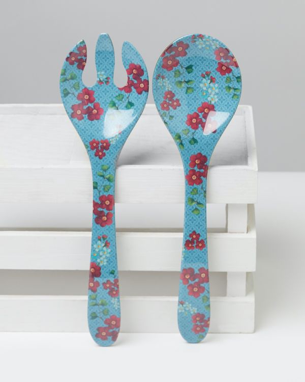 Carolyn Donnelly Eclectic Boho Melamine Serving Spoons - Set Of 2