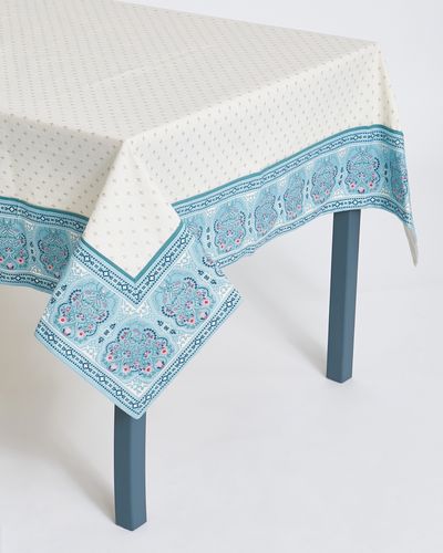 Carolyn Donnelly Eclectic Oasis Printed Tablecloth thumbnail