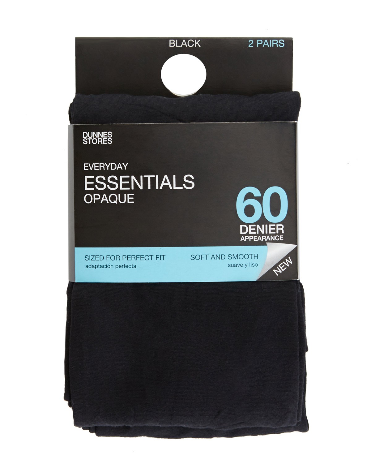 Dunnes Stores  Black 60 Denier Opaque Tights - Pack Of 3