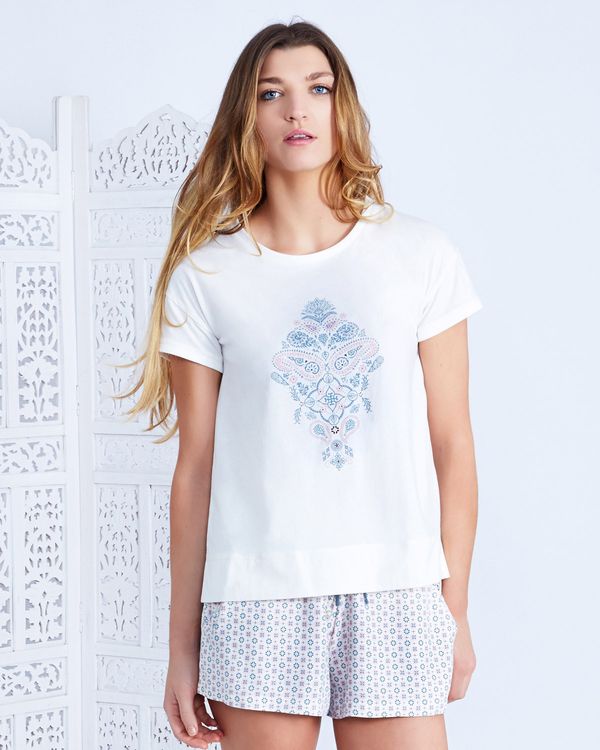 Carolyn Donnelly Eclectic Print T-Shirt