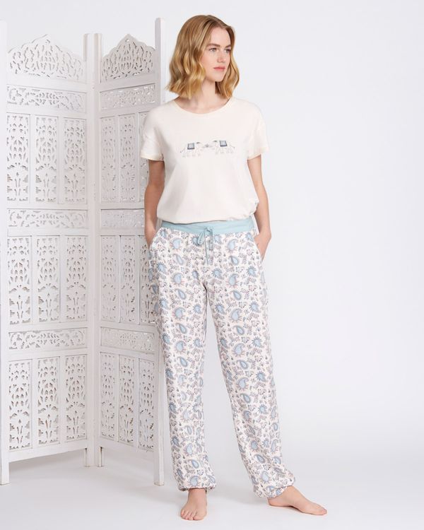 Carolyn Donnelly Eclectic Haiti Cuffed Pants