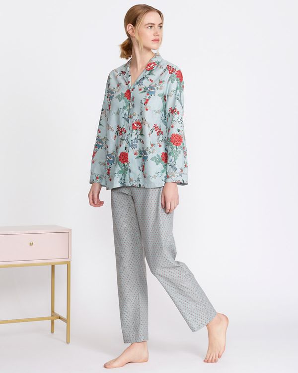 Carolyn Donnelly Eclectic Printed Cotton Pyjama Set