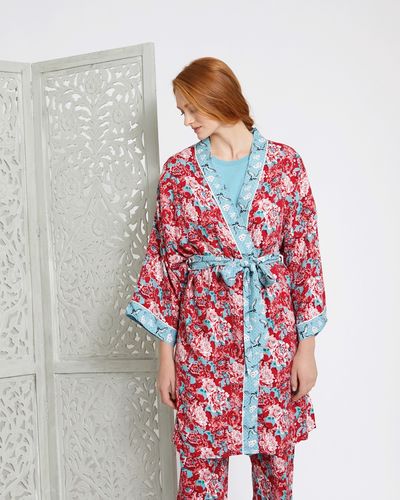 Carolyn Donnelly Eclectic Boxed Kyoto Viscose Twill Kimono thumbnail