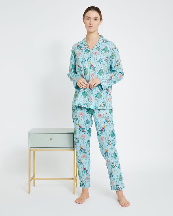 Carolyn Donnelly Eclectic Bird Cotton Pyjama Set