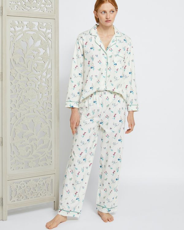 Carolyn Donnelly Eclectic Floral Print Pyjama Pant