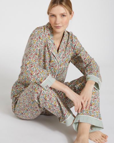 Carolyn Donnelly Eclectic Ditsy Cotton Pyjama Set